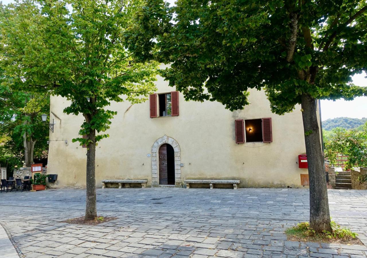 Casa Alla Vecchia Posta Di Bagno Vignoni Exterior foto