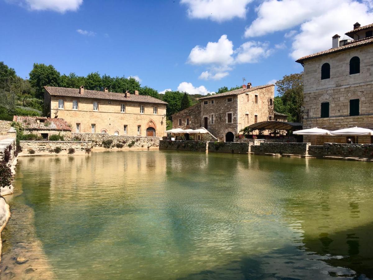 Casa Alla Vecchia Posta Di Bagno Vignoni Exterior foto